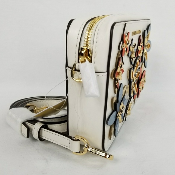 ❤SOLD❤NWT Michael Kors Flowers Messenger - Picture 2 of 8